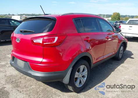 2011 Kia Sportage Lx from USA, damaged, VIN KNDPB3A29B7134221